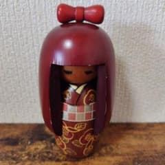 創作こけし 宮下はじめ作 昭和レトロ - メルカリ