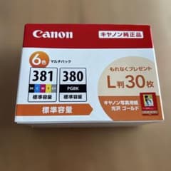 Canon 381 380 インクカートリッジ 6色のサムネイル