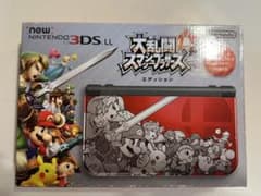 Newニンテンドー3DSLL 本体  スマッシュブラザーズ 完品　美品のサムネイル