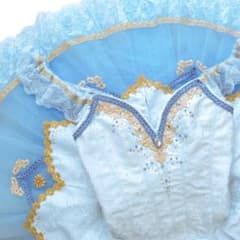 193 バレエ 衣装 バレエ衣装 フロリナ クラシックチュチュ 水色 ブルー