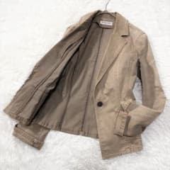 【ジョルジュレッシュ】✨コットンストレッチジャケット 40 ベージュ