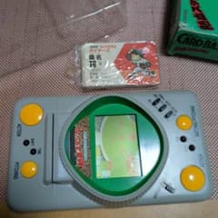 ジャンク】レトロゲーム バンダイ カードベースボール 熱血スタジアム