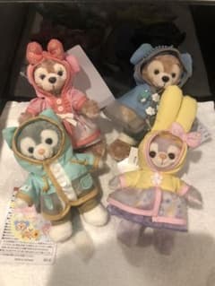 ビューティフルレイニーデイズ　ぬいぐるみバッジ4点セットのサムネイル