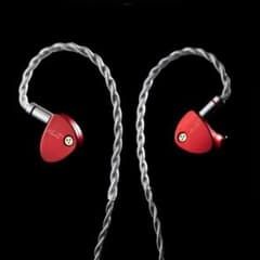 新色 水月雨 MoonDrop Aria 2 イヤホン 真紅 - メルカリ