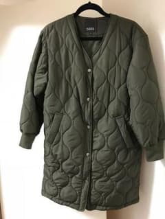 しまむらHKworksLondonキルティングコートLのサムネイル