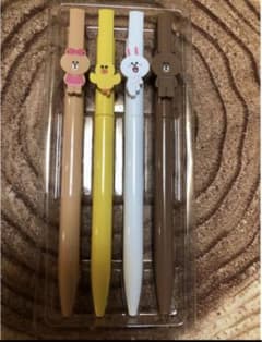 Line Friends ボールペン4本セット ラインフレンズのサムネイル