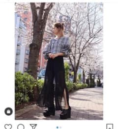 シアーワイドパンツ❤︎︎のサムネイル