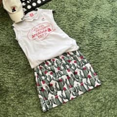 ❣️アルチビオサボテン柄スカートノースリーブセット❣️ ❣️アルチビオサボテン柄スカートノースリーブセット❣️ - メルカリ