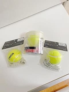 CALFLEX 硬式テニスーナー　未使用品スペアボール2個付のサムネイル