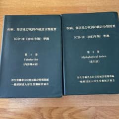 疾病、傷害及び死因の統計分類提要 ICD-10(2013年版)準拠 第3巻 索…のサムネイル