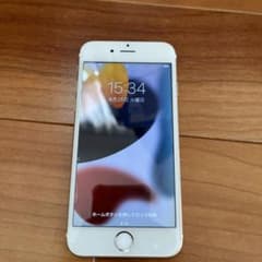 iPhone 6s カラー: シルバー 64Gバッテリー、100%のサムネイル
