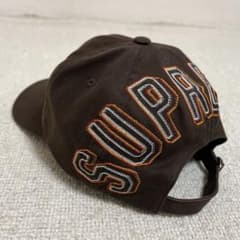 シュプリーム supreme キャップ　ブラウン