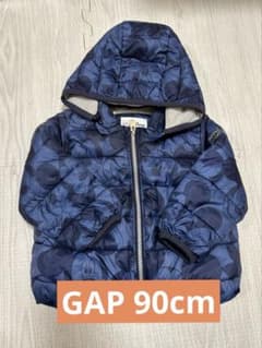 (baby GAP)ミッキーマウス柄ネイビーアウター 90cmのサムネイル