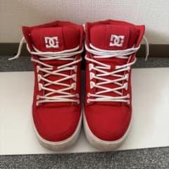 DC ハイカットスニーカー レッド 28cmのサムネイル