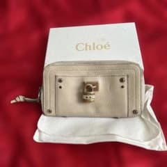 Chloé ベージュ レザー 長財布のサムネイル