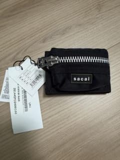 完売品　sacai Pocket Tri-Fold Wallet Blackのサムネイル