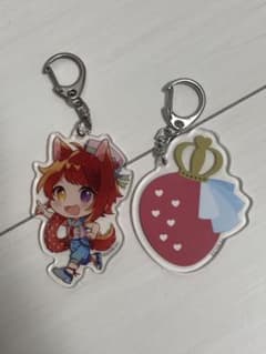 すとぷり 莉犬 アクリルキーホルダー いちごマリンver 2020 夏のサムネイル
