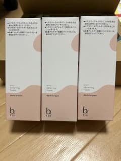 b.fis エアリーカラーリングフォーム ダークブラウン 80g 3本セット
