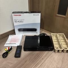 新品・未使用】東芝 REGZA DVDプレーヤー SD-420J TOSHIBA REGZA SD-420J DVDプレーヤー 動作確認済み - メルカリ