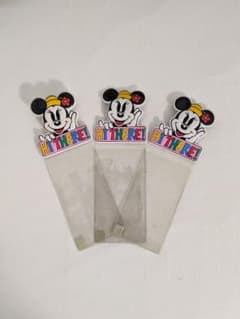 東京ディズニーランド ミニーマウス チケットホルダー 3個セットのサムネイル