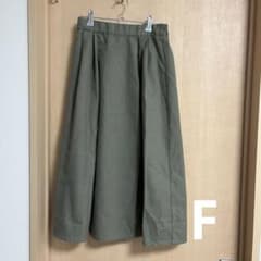 earth music&ecology フレアスカート カーキ Fのサムネイル