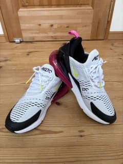 NIKE AIR MAX 270 スニーカー ホワイト ピンクのサムネイル