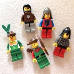 Thumbnail of LEGO ミニフィグ フォレストマン ウルフ盗賊団 不揃い お城シリーズ