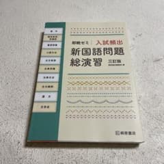 ❤️❤️入試頻出新国語問題総演習❤️❤️三訂版 - メルカリ