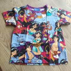 Tokyo Disney Resort アラジン 総柄 Tシャツ 120cmのサムネイル