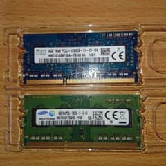ノートＰＣ用メモリ8GB(4GB×2) DDR3のサムネイル