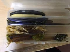 バス用ルアー、ワームジャンク品セットのサムネイル