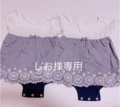 ワンピース　ロンパース 70cm  双子のサムネイル
