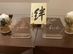 受付サイン ウエディング アクリルのサムネイル