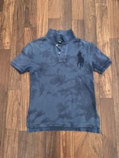 希少品　Polo Ralph Lauren キッズ ポロシャツ ネイビーのサムネイル