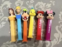 PEZ ペッツ ディズニー キャラクター 6点セット - メルカリ