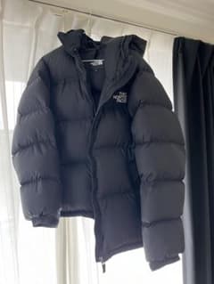 THE NORTH FACE ヌプシーフーディーブラックダウンジャケット XLのサムネイル