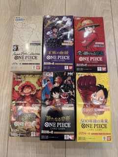 ワンピースカード　500年後THE BEST Anime25th など　6BOX ワンピースカード 500年後THE BEST Anime25th など 6BOX - メルカリ