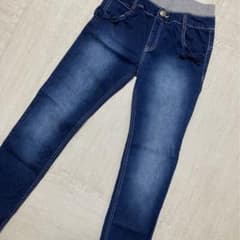 美品！キッズジーパン♪リボンポケット 140cmのサムネイル