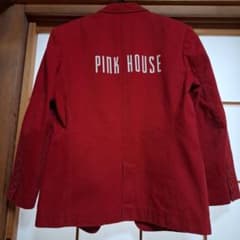PINK HOUSE レッド デニムジャケット ヴィンテージ - メルカリ