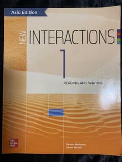 NEW INTERACTIONS 1 READING AND WRITINGのサムネイル