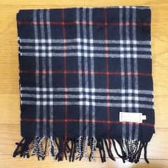 Mamachanさん専用⭐バーバリーマフラー　カシミヤのサムネイル