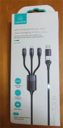 USAMS 3 in 1 充電ケーブルhkhkhk1004hkhkさん専用のサムネイル