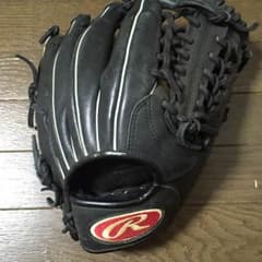 ローリングス 黒 軟式グローブのサムネイル