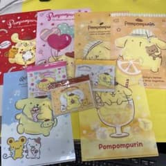 ポムポムプリン A5クリアファイル スライダーケース ステッカーのサムネイル