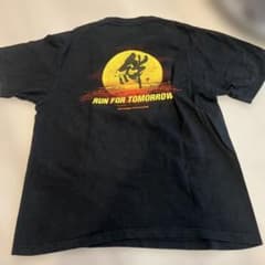 RUN FOR TOMORROW ブラックTシャツ Lサイズ 長渕剛 - メルカリ
