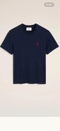 新品 アミパリス AMI PARIS Tシャツ ナイトブルー XXSのサムネイル
