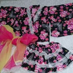 実生まま様専用      キッズ浴衣ドレス セパレートのサムネイル