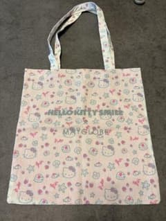 ハローキティ SMILE x MY GLOBE トートバッグのサムネイル