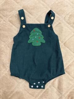 クリスマスツリー 着ぐるみ ロンパース ベビー服のサムネイル