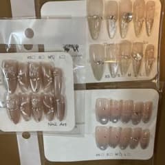 4️⃣ネイルチップセット 3種 size：Mのサムネイル